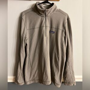 Patagonia Men’s Pullover Fleece Size M Gray Outdoor Casual Jacket